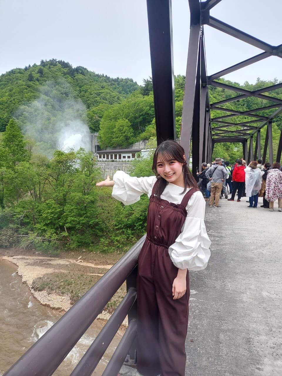 みなかみ3ダム春の点検大放流　八木沢ダム